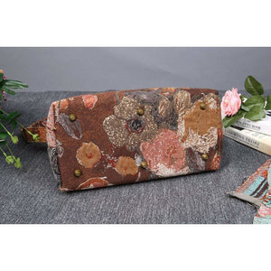 Carpet Purse<br>Abstract Brown