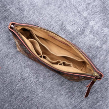 Load image into Gallery viewer, Carpet Makeup Bag&lt;br&gt;Abstract Brown
