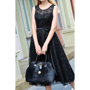 Carpet Purse<br>Black