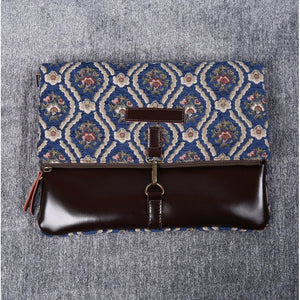 Carpet Crossbody Bag<br>Traditional Blue