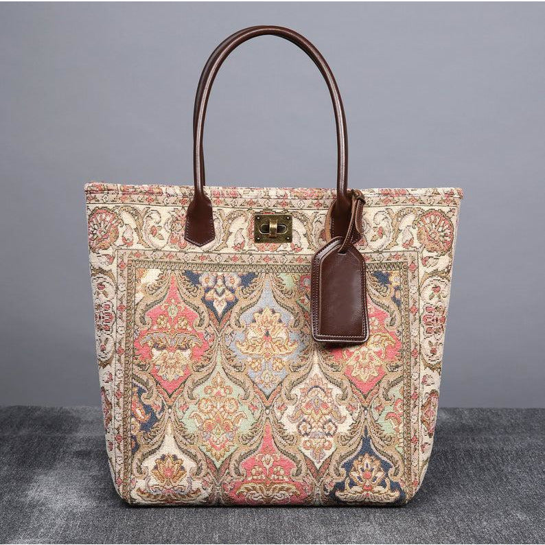 Carpet Tote<br>Golden Age Pink