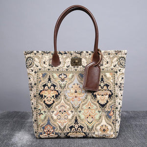 Carpet Tote<br>Golden Age Navy