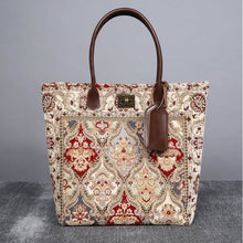 Load image into Gallery viewer, Carpet Tote&lt;br&gt;Golden Age Wine

