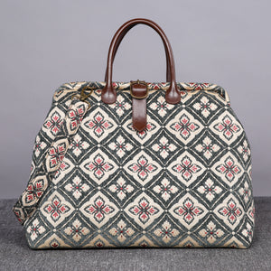 Mary Poppins Carpet Bag<br>Ethnic Green