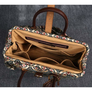 Mary Poppins Carpet Bag<br>Ethnic Green