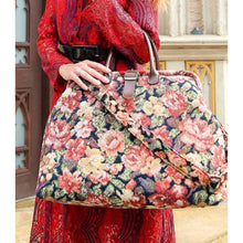 Load image into Gallery viewer, Mary Poppins Carpet Bag&lt;br&gt;Rose
