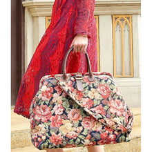 Load image into Gallery viewer, Mary Poppins Carpet Bag&lt;br&gt;Rose
