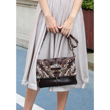 Load image into Gallery viewer, Carpet Crossbody Bag&lt;br&gt;Floral Coffee
