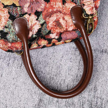 Load image into Gallery viewer, Carpet Handbag&lt;br&gt;Floral Rose
