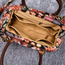 Load image into Gallery viewer, Carpet Handbag&lt;br&gt;Floral Rose
