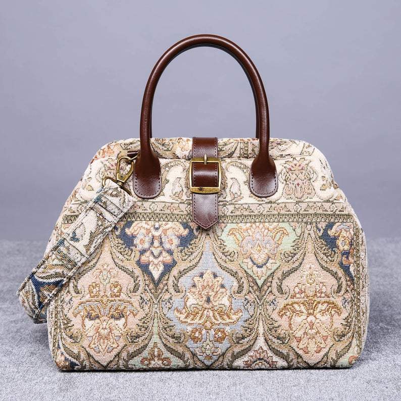 Carpet Purse Golden Age Beige