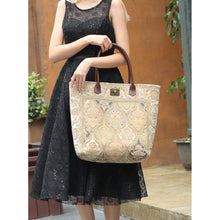 Load image into Gallery viewer, Carpet Tote&lt;br&gt;Golden Age Beige
