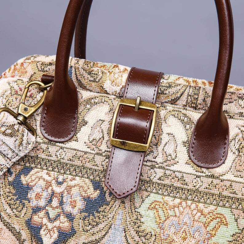 Carpet Purse Golden Age Beige