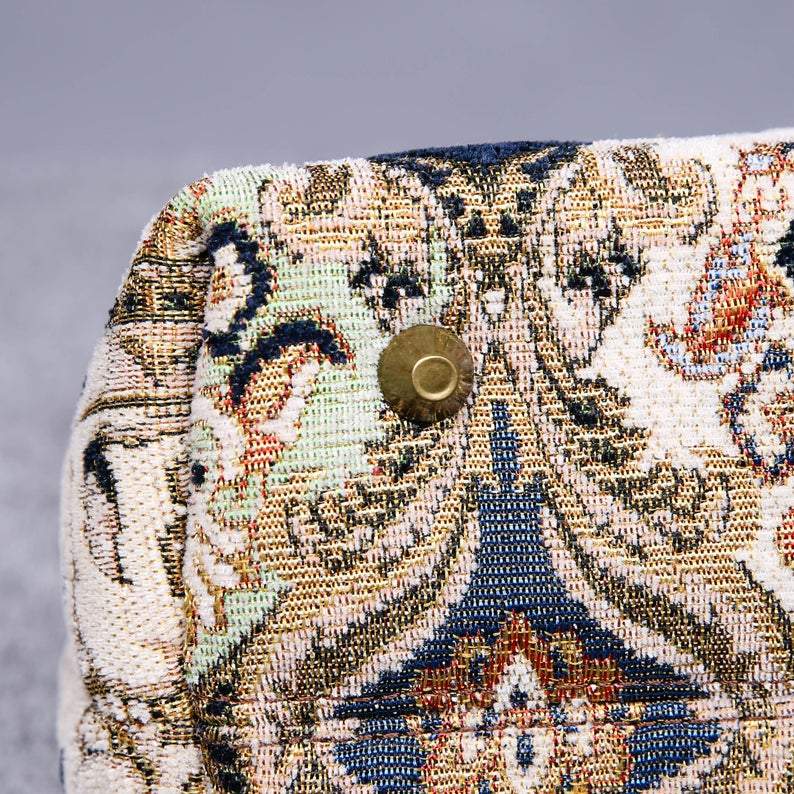 Carpet Purse Golden Age Navy