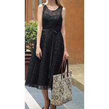 Load image into Gallery viewer, Carpet Tote&lt;br&gt;Golden Age Navy
