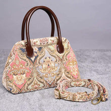 Load image into Gallery viewer, Carpet Handbag&lt;br&gt;Golden Age Pink
