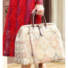 Load image into Gallery viewer, Mary Poppins Carpet Bag&lt;br&gt;Golden Age Pink
