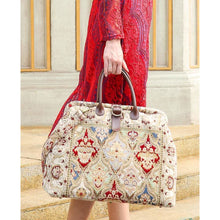 Load image into Gallery viewer, Mary Poppins Carpet Bag&lt;br&gt;Golden Age Wine
