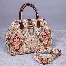 Load image into Gallery viewer, Carpet Purse&lt;br&gt;Golden Age Wine
