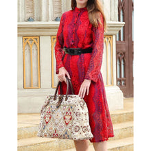 Load image into Gallery viewer, Mary Poppins Carpet Bag&lt;br&gt;Golden Age Wine
