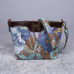 Carpet Crossbody Bag<br>Abstract Blue