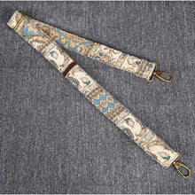 Load image into Gallery viewer, Mary Poppins Carpet Bag&lt;br&gt;Golden Age Blue
