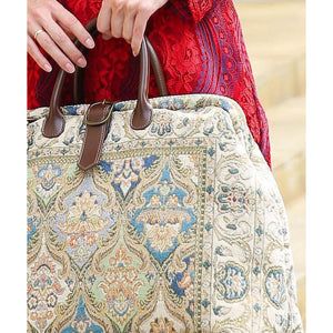 Mary Poppins Carpet Bag<br>Golden Age Blue