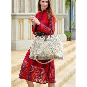 Mary Poppins Carpet Bag<br>Golden Age Blue