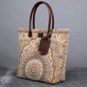 Carpet Tote<br>Oriental Beige