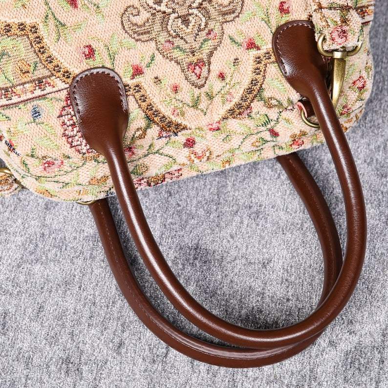 Carpet Handbag Oriental Beige