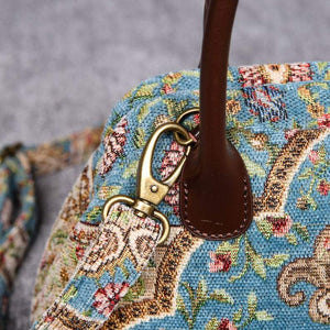 Carpet Handbag<br>Oriental Blue