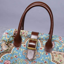 Load image into Gallery viewer, Carpet Purse&lt;br&gt;Oriental Blue
