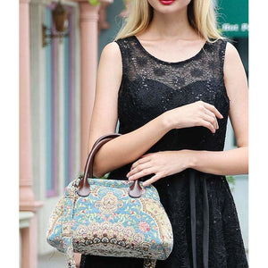 Carpet Handbag<br>Oriental Blue