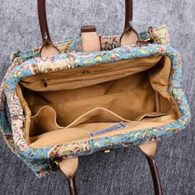 Load image into Gallery viewer, Carpet Purse&lt;br&gt;Oriental Blue
