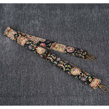 Load image into Gallery viewer, Mary Poppins Carpet Bag&lt;br&gt;Oriental Navy
