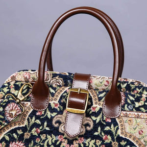 Carpet Purse<br>Oriental Navy