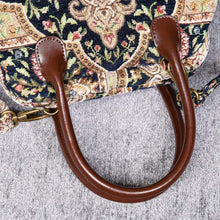 Load image into Gallery viewer, Carpet Handbag&lt;br&gt;Oriental Navy
