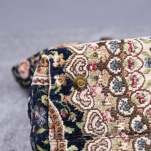 Carpet Purse<br>Oriental Navy