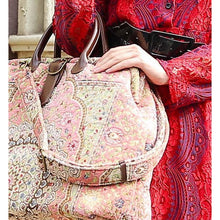 Load image into Gallery viewer, Mary Poppins Carpet Bag&lt;br&gt;Oriental Pink
