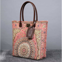 Load image into Gallery viewer, Carpet Tote&lt;br&gt;Oriental Pink

