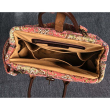 Load image into Gallery viewer, Mary Poppins Carpet Bag&lt;br&gt;Oriental Pink

