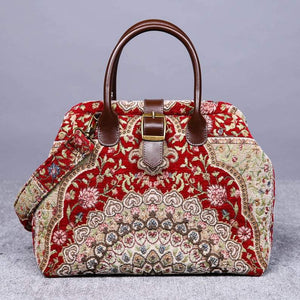 Carpet Purse<br>Oriental Wine