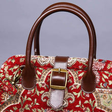 Load image into Gallery viewer, Carpet Purse&lt;br&gt;Oriental Wine
