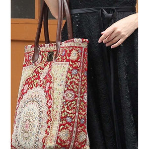 Carpet Tote<br>Oriental Wine