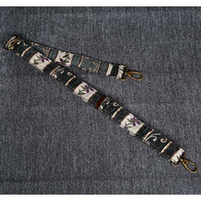 Load image into Gallery viewer, Mary Poppins Carpet Bag&lt;br&gt;Victorian Stripes Grass
