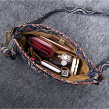 Load image into Gallery viewer, Carpet Crossbody Bag&lt;br&gt;Traditional Blue
