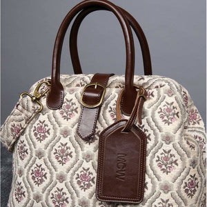 Carpet Purse<br>Traditional Cream