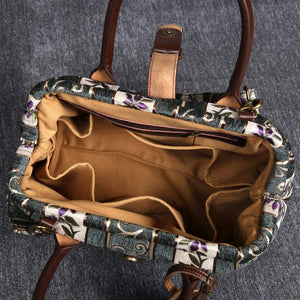 Carpet Purse<br>Victorian Stripes Grass